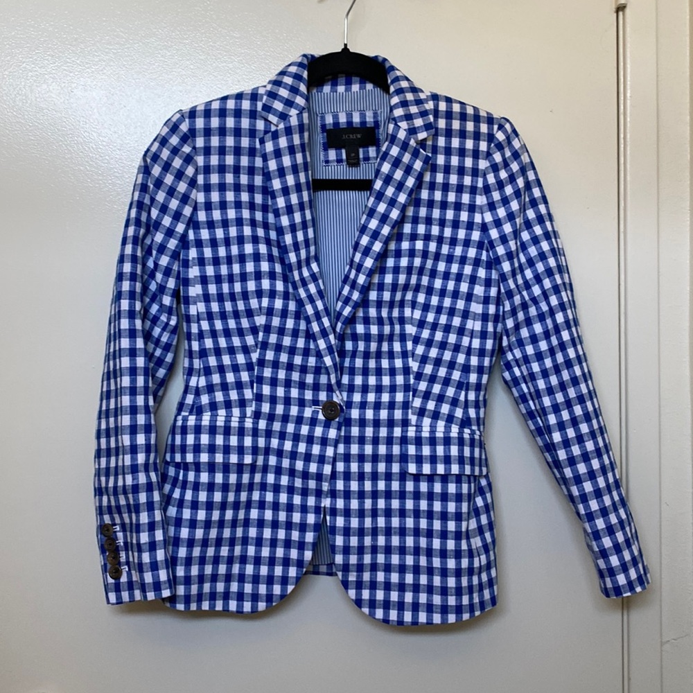 J Crew Blazer. Never worn. Excellent condition.
